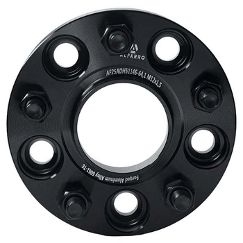 Колесный адаптер 25 мм PCD 5x114.3 DIA 64.1 со шпильками M12x1.5 для Acura, Honda, Land Rover (Кованая)