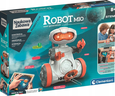 Klocki konstrukcyjne Clementoni Robot Mio Nowa Generacja (8005125506323)