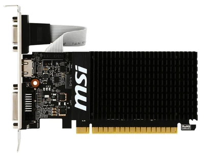 Відеокарта MSI GT 710 1Gb DDR3 Low Profile (GT 710 1GD3H LP) (GDDR3, 64 bit, PCI-E 2.0 x16) FR