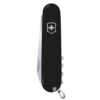 Швейцарский нож Victorinox WAITER 84мм/9 функций, черные накладки