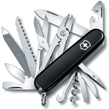 Швейцарский нож Victorinox HANDYMAN 91мм/24 функции, черные накладки