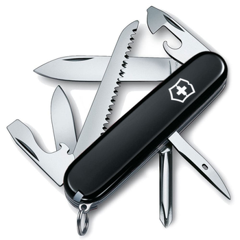 Швейцарский нож Victorinox HIKER 91мм/13 функций, черные накладки