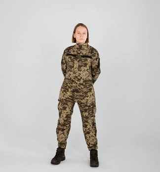 Костюм тактический Пиксель ВСУ штаны и китель , Тактическая форма военная статутная Пиксель Размер 52