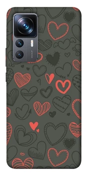 Чохол для Xiaomi 12T/12T Pro Epik Print Series Милі серця