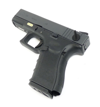 Пістолет WE Glock 23 Gen.4 GBB Black (Страйкбол 6мм)