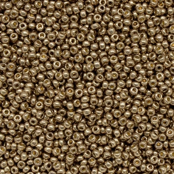Бісер японський Miyuki круглий RR 11/0 №4222 Duracoat Galvanized, Бронзовий, 5 г (BIS-043337)