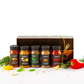 Подарочный Набор Базовых Специй NeedSpice 355г