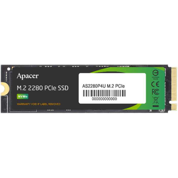 Накопичувач SSD Apacer m.2 NVMe 256Gb AS2280P4U 240250 (AP256GAS2280P4U-1)