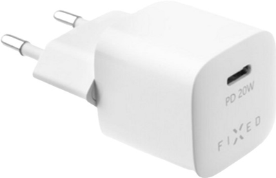 Ładowarka do telefonów Fixed Mini USB-C 20W White (8591680137725)