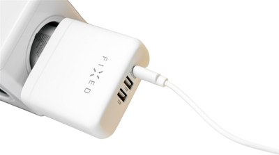 Ładowarka do telefonów Fixed USB-C/2xUSB Travel Charger 60W White (8591680110780)