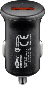 Адаптер Goobay Quick Charge QC3.0 USB (4040849451621)