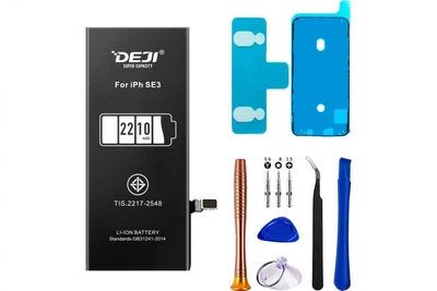 Посилений акумулятор DEJI (2210 mAh) для Apple iPhone SE3 + набір інструментів High Copy