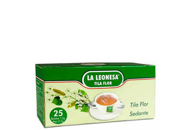 Herbata z lipy La Leonesa Relaxul 25 saszetek (8470003508841)