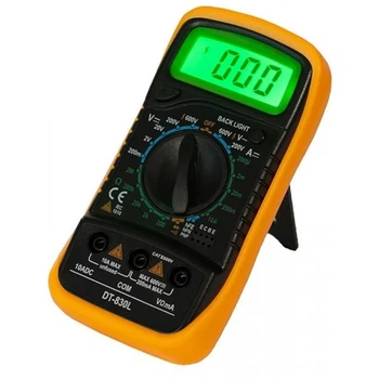Цифровой мультиметр тестер Digital Multimeter DT-830L 105 х 60 х 27 мм