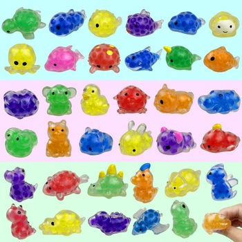 Набір іграшок-сюрпризів антистрес Сквіші Squishies з водяними кульками всередині - 10 шт рандомно