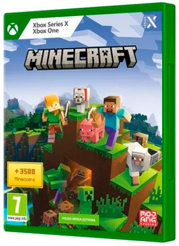 Gra na Xbox One/Xbox Series X Minecraft i 3500 Minecoins (0196388226085)