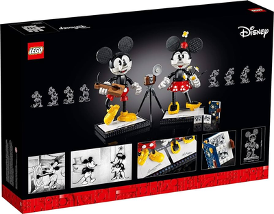 Конструктор LEGO Disney Mickey Mouse & Minnie Mouse Buildable Characters 1739 деталей (43179) (5702016669381)