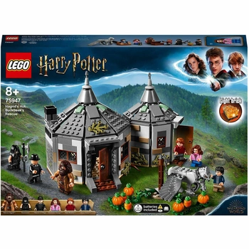 Zestaw klocków LEGO Harry Potter Chatka Hagrida: na ratunek Hardodziobowi 496 elementów (75947)