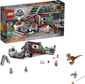 Zestaw klocków Lego Jurassic World Triceratops i zasadzka z pick-upem 371 części (76950)