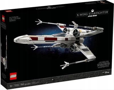 Zestaw klocków LEGO Star Wars Myśliwiec X-Wing UCS 1949 elementów (75355)