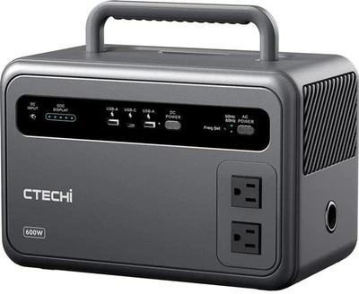 Зарядна станція CTECHi GT600 Portable Power Station 600W 384 Wh