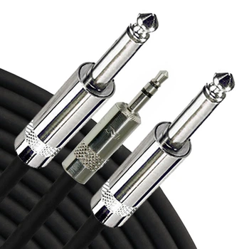 Кабель инсертный RAPCO HORIZON YN1-P-10 Y-Cable TRS 3.5 mm - TS 1/4" (3m)