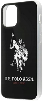 Etui U.S. Polo Assn Shiny Big Logo Collection do Apple iPhone 12 mini Black (3700740487501)