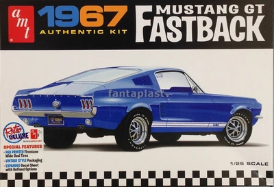 Сборная модель 1967 Ford Mustang GT Fastback AMT (1241)
