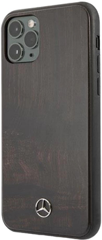 Etui Mercedes Wood Line Rosewood do Apple iPhone 11 Pro Brown (3700740470664)