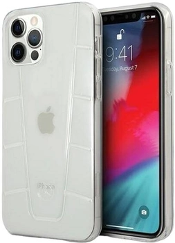 Etui Mercedes Transparent Line do Apple iPhone 12 Pro Max Transparent (3700740483527)