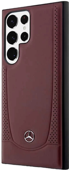 Панель Mercedes Leather Urban Bengale для Samsung Galaxy S23 Ultra Red (3666339113445)
