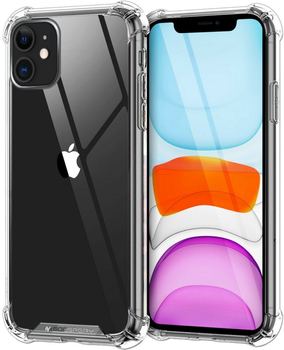 Etui Mercury Bulletproof do Apple iPhone 11/Xr Transparent (8809761973323)