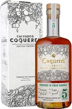 Кальвадос Coquerel Port Finish 5 years 0.7 л 40.7% в подарочной упаковке (3559622211129)