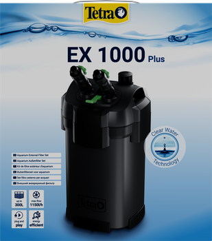 Внешний фильтр для аквариума Tetra External EX 1000 Plus 10,5W, 1150л/ч