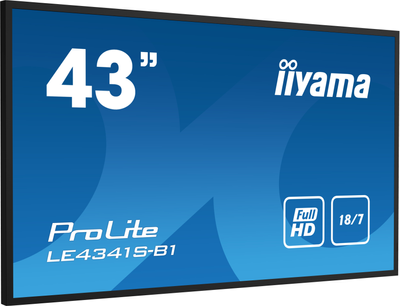 Монітор 43" iiyama ProLite LE4341S-B1