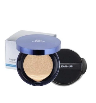 Кушон CU SKIN Clean-Up Skin Fit Cushion SPF 50+ PA +++ 15+15г, 19тон