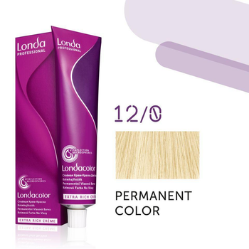 Фарба для волосся Londa Professional Permanent Color Extra Rich Creme 12/0 (special blonde natural) 60мл