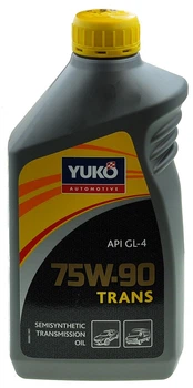 Олія YUKO TRANS 75W-90 SAE API GL-4 1л