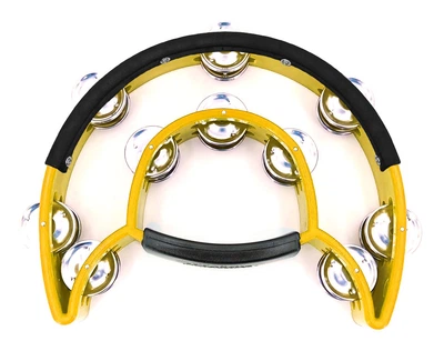 Тамбурин MAXTONE Power-2 Tambourine w/Protecting Trim (Yellow)