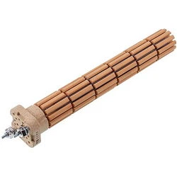 Тен сухий стеатитовий для бойлера Atlantic, Delfa, Thermor, Aston, Thermex ER001500T 1500W D=46mm L=295mm