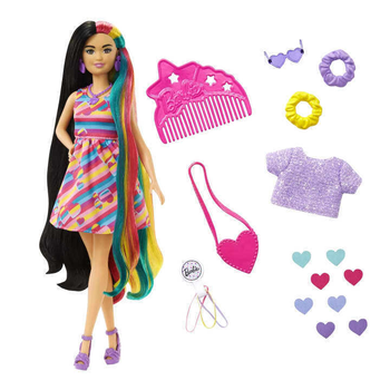 Лялька з аксесуарами Mattel Barbie Totally Hair Heart-Themed (194735014842)