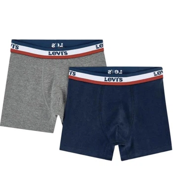 Нижнее белье Levi's SPORTSWEAR LOGO BOXER BRIEF 2PK 9L0130-GU6 Sр. 116-134 см