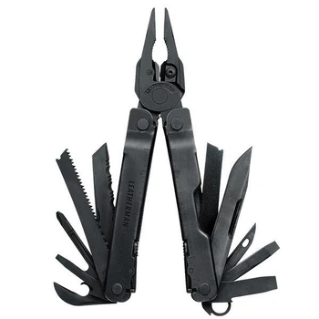 Мультитул LEATHERMAN Super Tool 300 BLACK, картонна коробка