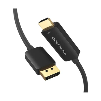 ​Кабель CableCreation CD0709 DisplayPort to HDMI 4K @ 60Hz 2.5м