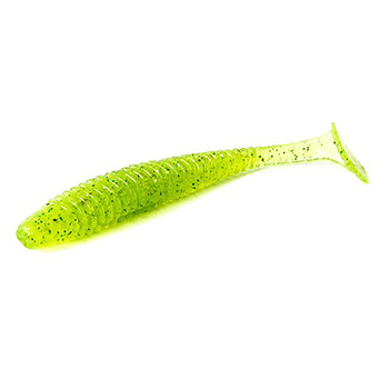 Силікон Noike Wobble Shad Ninja 2" (12шт) 44 Chartreuse