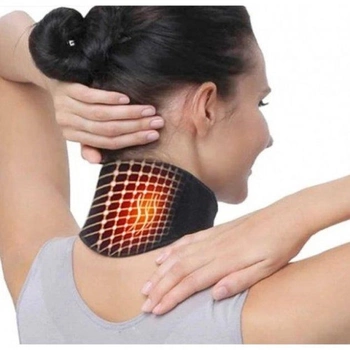 Магнитный воротник турмалиновый бандаж на шею с магнитами Magnetic Therapy