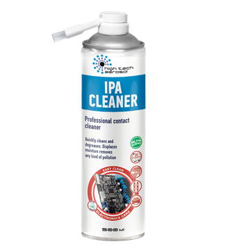 Очиститель контактов обезжириватель HTA IPA CLEANER 500 мл.