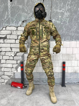 Тактичний осінній військовий комплект ARK/11 ( Куртка + Штани ), Камуфляж: Мультикам, Розмір: XXL