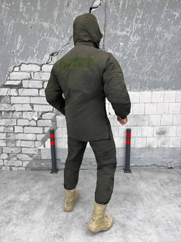 Тактичний зимовий теплий військовий комплект Island ( Куртка + Штани ), Камуфляж: Олива, Розмір: XXL