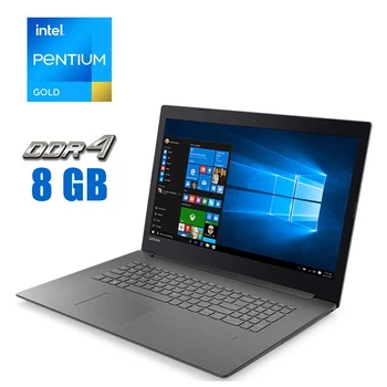 Ноутбук Б-клас Lenovo V320-17IKB / 17.3" (1600x900) TN / Intel Pentium Gold 4415U (2 (4) ядра по 2.3 GHz) / 8 GB DDR4 / 256 GB SSD / Intel HD Graphics 610 / WebCam / Win 10 б/в
